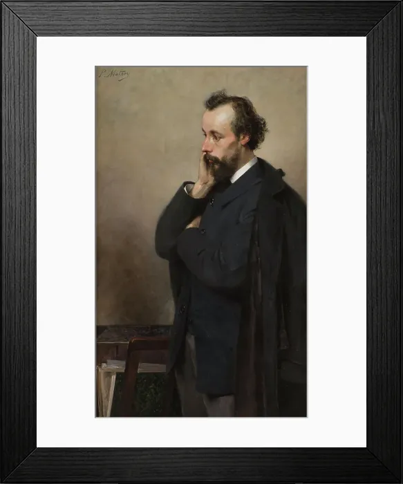 Framed Print : Portrait de Loÿs Delteil. Creator: Paul Mathey Framed Print : Portrait de Loÿs Delteil. Creator: Paul Mathey