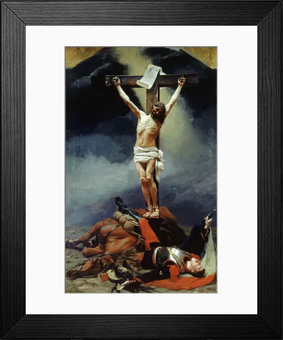 Framed Print : Pour l'Humanité, pour la Patrie, c1895. Creator: Jean Joseph Weerts Framed Print : Pour l'Humanité, pour la Patrie, c1895. Creator: Jean Joseph Weerts