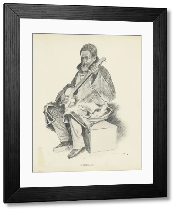 Framed Print : In Dixie land, 1899. Creator: Jay Campbell Phillips Framed Print : In Dixie land, 1899. Creator: Jay Campbell Phillips