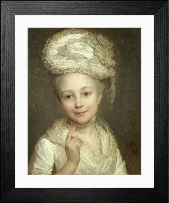 Framed Print : Emilie Vernet (1760-1794), 1769. Creator: Nicolas Bernard Lepicie Framed Print : Emilie Vernet (1760-1794), 1769. Creator: Nicolas Bernard Lepicie