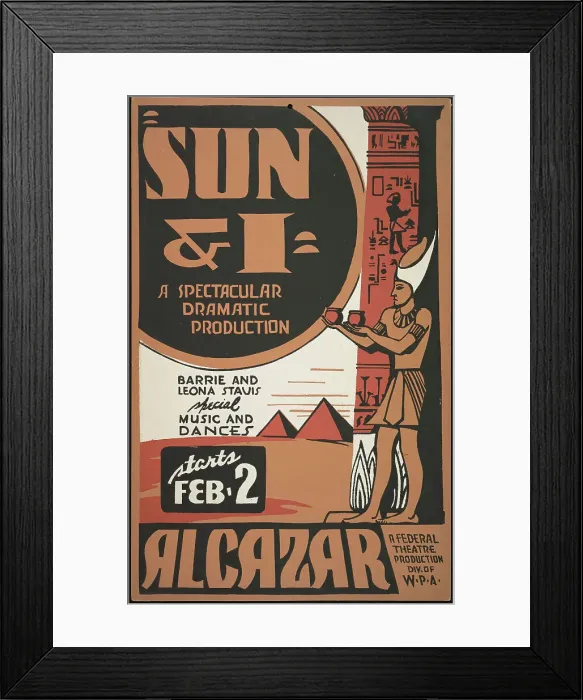Framed Print : Sun and I, San Francisco, 1938. Creator: Unknown Framed Print : Sun and I, San Francisco, 1938. Creator: Unknown