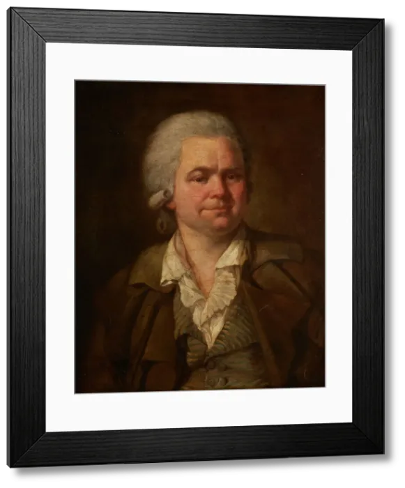 Framed Print : Portrait d'homme, 1783. Creator: Jacques Francois Momal Framed Print : Portrait d'homme, 1783. Creator: Jacques Francois Momal