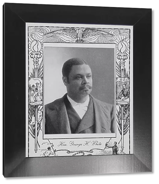 Hon. George H. White [recto], 1902. Creator: Unknown