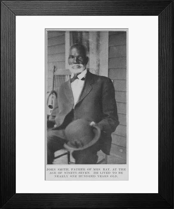 Framed Print : John Smith, father of Mrs. Ray, at the age of ninety-seven, 1926. Creator: Unknown Framed Print : John Smith, father of Mrs. Ray, at the age of ninety-seven, 1926. Creator: Unknown