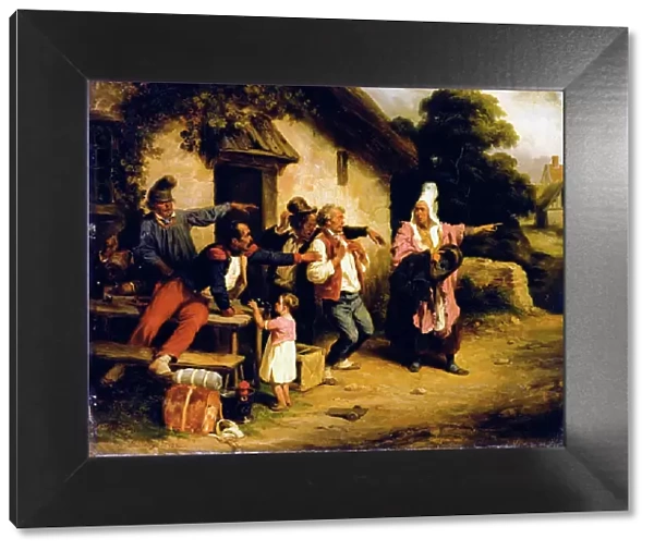 The Drunkard, 1837. Creator: Hippolyte Bellangé