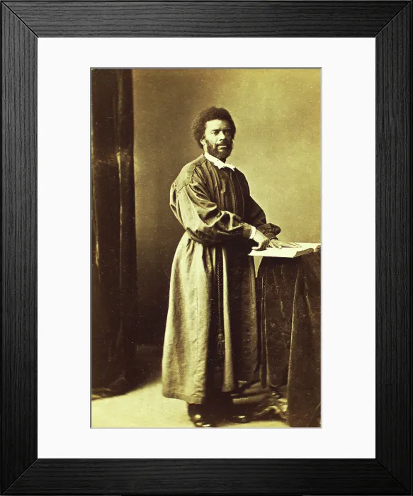 Framed Print : Rev. B. G. Sayers, 1881. Creator: T. B. Latchmore Framed Print : Rev. B. G. Sayers, 1881. Creator: T. B. Latchmore