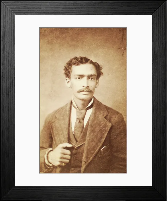 Framed Print : Jim Patterson, c1880-c1889. Creator: Jesse F. Richardson Framed Print : Jim Patterson, c1880-c1889. Creator: Jesse F. Richardson