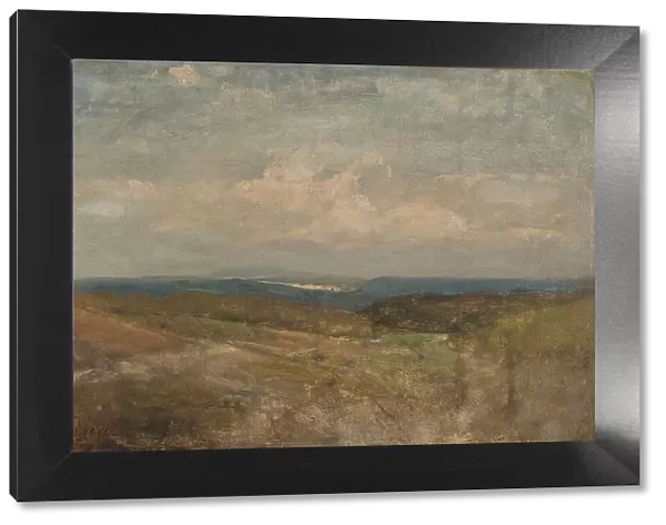 Paysage de collines, 1858. Creator: Henri-Joseph Harpignies