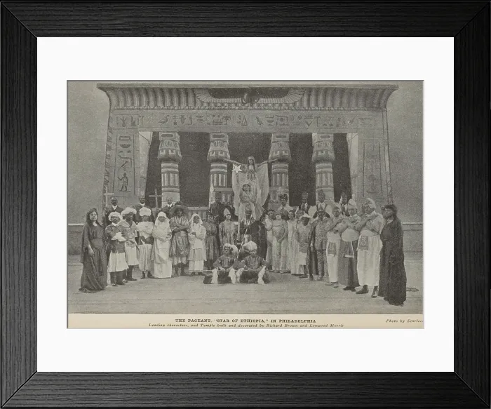 Framed Print : The pageant, The star of Ethiopia, in Philadelphia, 1916-08. Creator: Scurloack. The pageant, The star of Ethiopia, in Philadelphia, 1916-08. Creator: Scurloack Framed Print : The pageant, The star of Ethiopia, in Philadelphia, 1916-08. Creator: Scurloack. The pageant, The star of Ethiopia, in Philadelphia, 1916-08. Creator: Scurloack