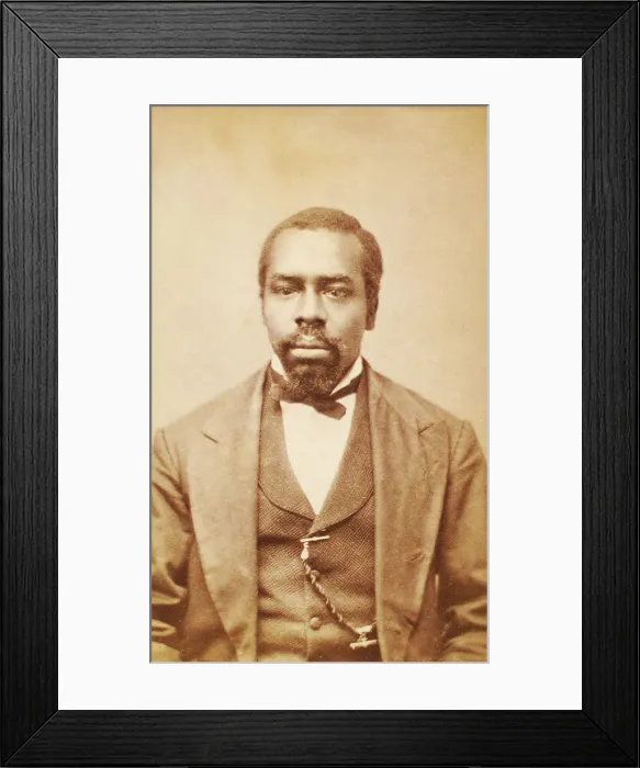 Framed Print : Julius Steegall, c1860-c1869. Creators: Unknown, Julius Steegall Framed Print : Julius Steegall, c1860-c1869. Creators: Unknown, Julius Steegall