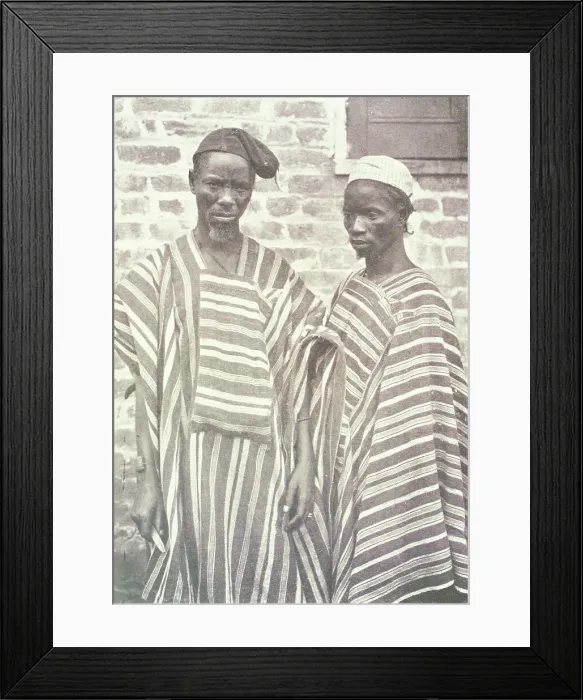 Framed Print : Mandingos from Northern Liberia, 1906. Creator: Unknown Framed Print : Mandingos from Northern Liberia, 1906. Creator: Unknown