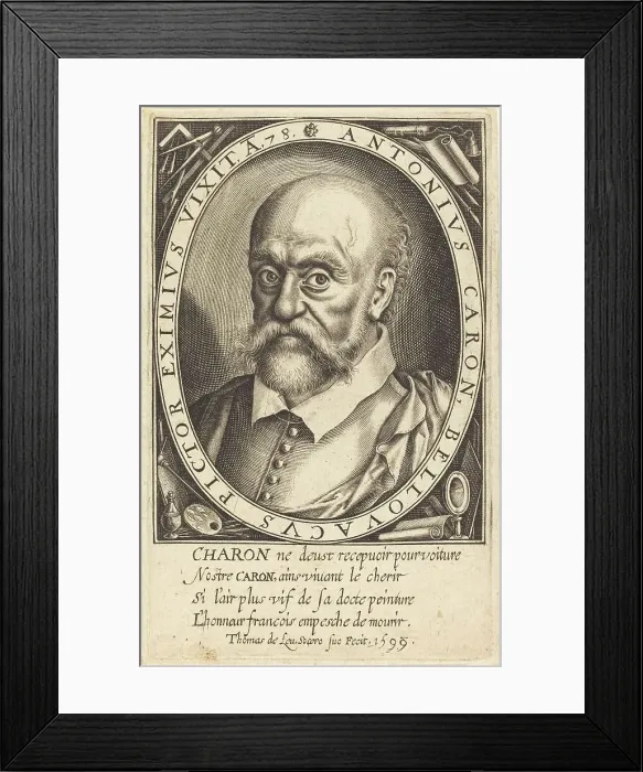 Framed Print : Antoine Caron, 1599. Creator: Thomas de Leu