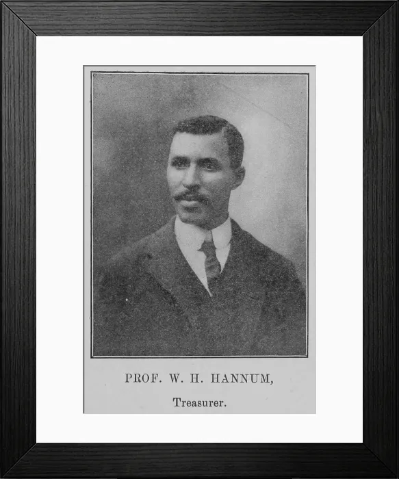Framed Print : Prof. W. H. Hannum, Treasurer, 1903. Creator: Unknown Framed Print : Prof. W. H. Hannum, Treasurer, 1903. Creator: Unknown
