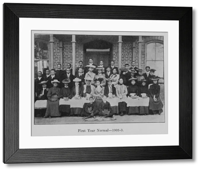 Framed Print : First year Normal- 1902-3, 1903. Creator: Unknown