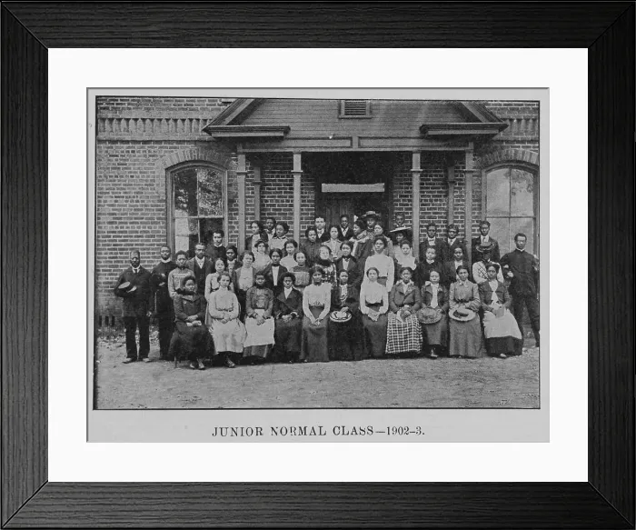 Framed Print : Junior Normal class- 1902-3, 1903. Creator: Unknown Framed Print : Junior Normal class- 1902-3, 1903. Creator: Unknown