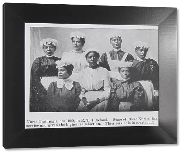 Nurse Training class 1900, in E. T. I. School, 1903. Creator: Unknown