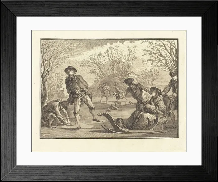 Framed Print : L'hiver. Creator: Joseph de Longueil Framed Print : L'hiver. Creator: Joseph de Longueil