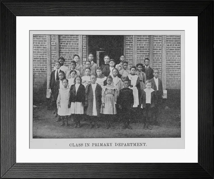 Framed Print : Class in Primary Department, 1903. Creator: Unknown