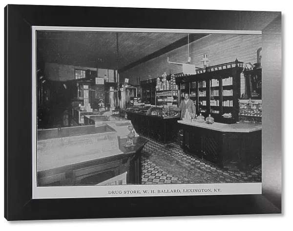 Drug store, W. H. Ballard, Lexington, Ky. 1902. Creator: Unknown