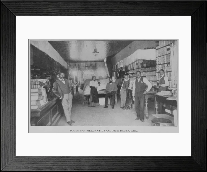 Framed Print : Southern Mercantile Co. Pine Bluff, Ark. 1902. Creator: Unknown Framed Print : Southern Mercantile Co. Pine Bluff, Ark. 1902. Creator: Unknown