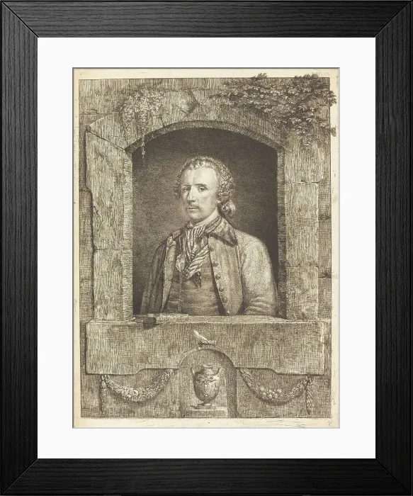 Framed Print : Self-Portrait. Creator: Antoine de Marcenay Ghuy Framed Print : Self-Portrait. Creator: Antoine de Marcenay Ghuy
