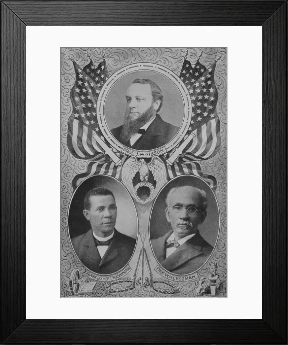 Framed Print : Three prominent educators and authors, 1902. Creator: Unknown Framed Print : Three prominent educators and authors, 1902. Creator: Unknown