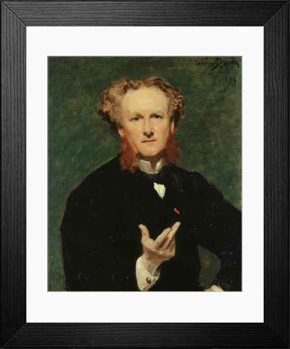 Framed Print : Portrait d'Etienne Haro, 1873. Creator: Charles Emile Auguste Carolus-Duran Framed Print : Portrait d'Etienne Haro, 1873. Creator: Charles Emile Auguste Carolus-Duran