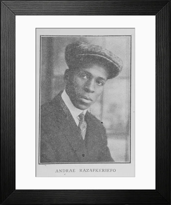 Framed Print : Andrea Razafkeriefo, 1918-1922. Creator: Unknown Framed Print : Andrea Razafkeriefo, 1918-1922. Creator: Unknown
