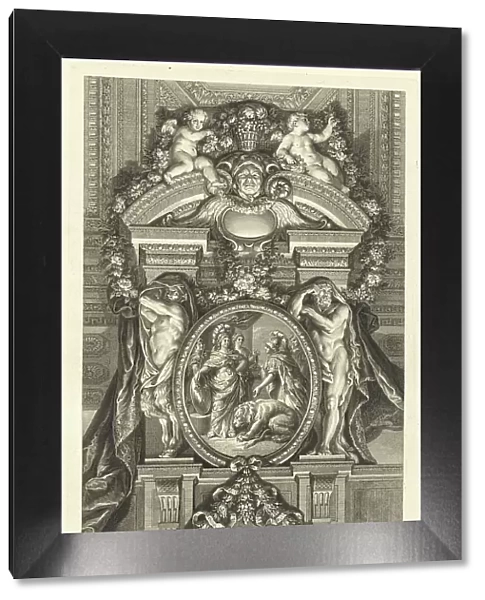 La Prééminence de la France reconnue par l'Espagne 1662 (The Preeminance... [pl. 17], pub.1752. Creators: Jean-Baptiste Masse, Francois Bernard Lepicie)
