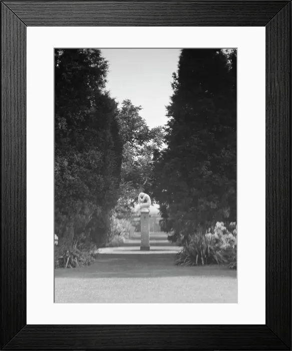 Framed Print : Statue by Paul Manship in the Griffin or Nissen Garden, 1931 June 14. Creator: Arnold Genthe Framed Print : Statue by Paul Manship in the Griffin or Nissen Garden, 1931 June 14. Creator: Arnold Genthe