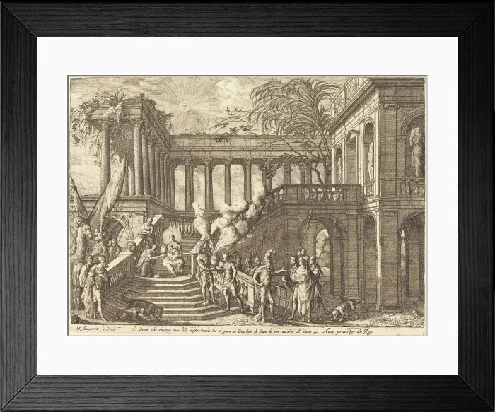 Framed Print : The Adoration of the Kings. Creator: Henri Mauperché Framed Print : The Adoration of the Kings. Creator: Henri Mauperché