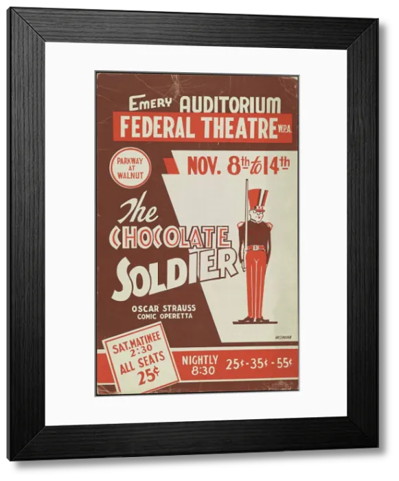 Framed Print : The Chocolate Soldier, [193-]. Creator: Unknown