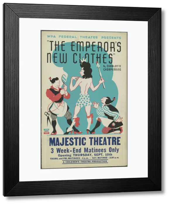 Framed Print : The Emperor's New Clothes, [193-]. Creator: Unknown