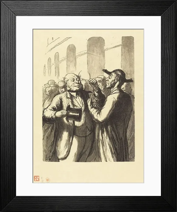 Framed Print : Exposition universelle: L'Inspection des photographies aux tourniquets, 1867. Creator: Charles Maurand Framed Print : Exposition universelle: L'Inspection des photographies aux tourniquets, 1867. Creator: Charles Maurand