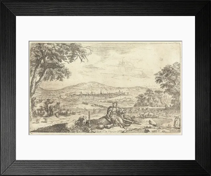 Framed Print : Summer, 1647. Creator: Conrad Meyer Framed Print : Summer, 1647. Creator: Conrad Meyer