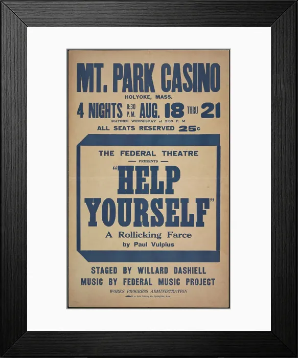 Framed Print : Help Yourself, [193-]. Creator: Unknown