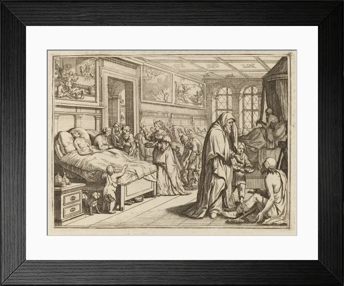 Framed Print : Caring for the Ill. Creator: Conrad Meyer Framed Print : Caring for the Ill. Creator: Conrad Meyer