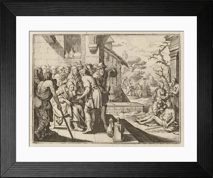 Framed Print : Quenching of the Thirsty. Creator: Conrad Meyer Framed Print : Quenching of the Thirsty. Creator: Conrad Meyer