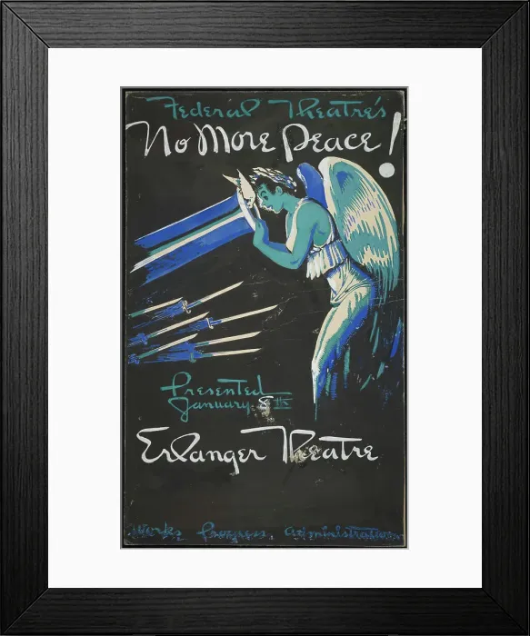 Framed Print : No More Peace, [193-]. Creator: Unknown