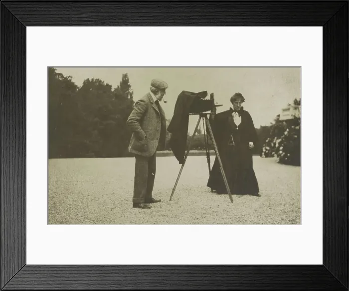 Framed Print : Gertrude Ka¨sebier, 1905. Creator: Frances Benjamin Johnston Framed Print : Gertrude Ka¨sebier, 1905. Creator: Frances Benjamin Johnston