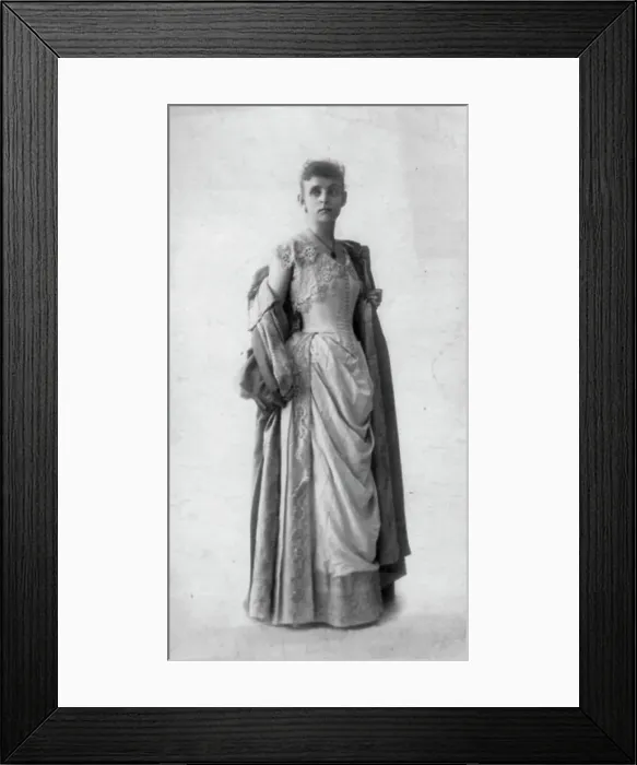 Framed Print : Frances Benjamin Johnston, 1864-1952, c1888. Creator: Frances Benjamin Johnston Framed Print : Frances Benjamin Johnston, 1864-1952, c1888. Creator: Frances Benjamin Johnston