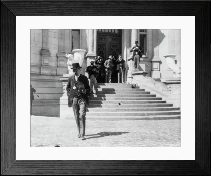 Framed Print : International Congress of Photography, Paris, 1900. Creator: Frances Benjamin Johnston Framed Print : International Congress of Photography, Paris, 1900. Creator: Frances Benjamin Johnston