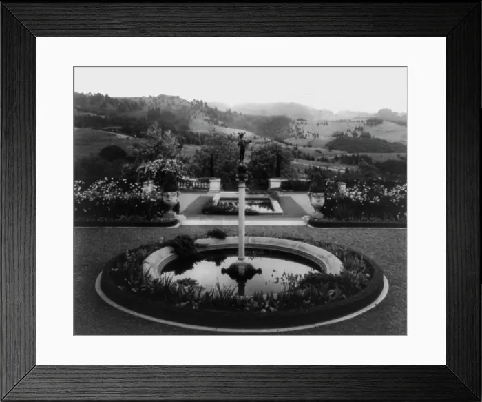 Framed Print : James Kennedy Moffitt house, 86 Sea View Avenue, Piedmont, California, 1917. Creator: Frances Benjamin Johnston Framed Print : James Kennedy Moffitt house, 86 Sea View Avenue, Piedmont, California, 1917. Creator: Frances Benjamin Johnston