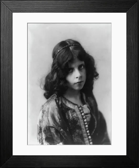 Framed Print : A child of the Orient, n.d.. Creator: Frances Benjamin Johnston Framed Print : A child of the Orient, n.d.. Creator: Frances Benjamin Johnston