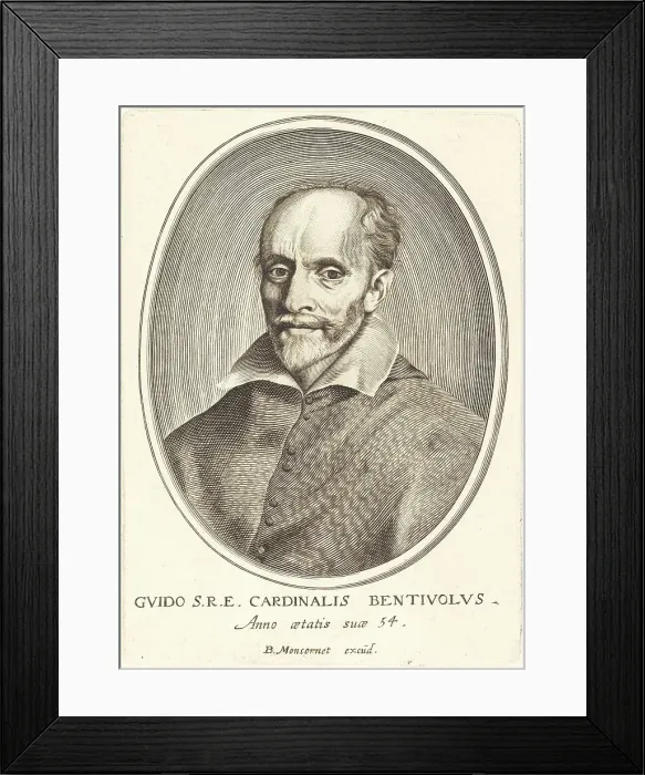 Framed Print : Guido Bentivoglio. Creator: Balthasar Moncornet