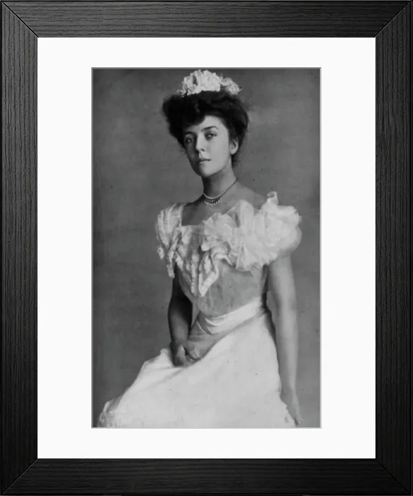Framed Print : Alice Roosevelt, b. 1884, 1902. Creator: Frances Benjamin Johnston Framed Print : Alice Roosevelt, b. 1884, 1902. Creator: Frances Benjamin Johnston