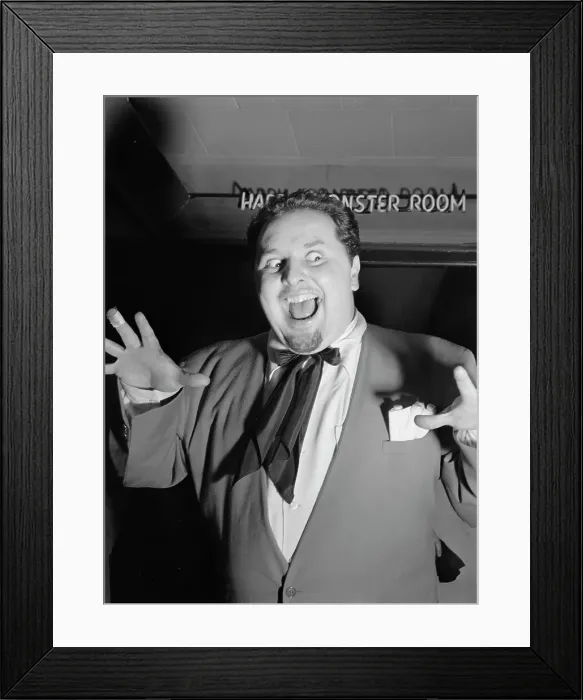 Framed Print : Portrait of Chubby Jackson, Esquire Club, Valley Stream, Long Island, N.Y. ca. Apr. 1947. Creator: William Paul Gottlieb Framed Print : Portrait of Chubby Jackson, Esquire Club, Valley Stream, Long Island, N.Y. ca. Apr. 1947. Creator: William Paul Gottlieb