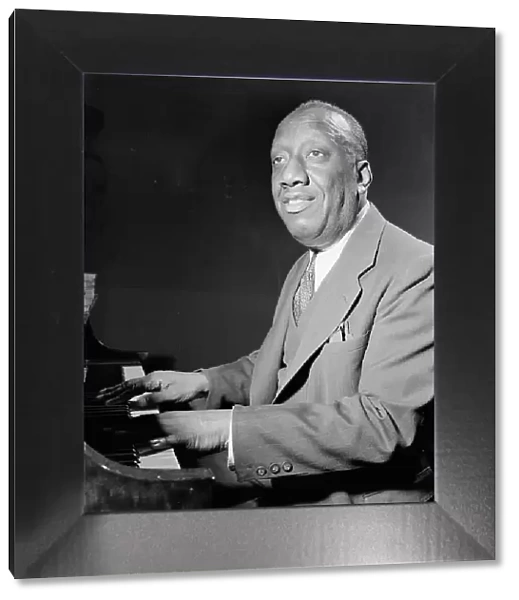 Portrait of James P. (James Price) Johnson, New York, N.Y.(?), ca. May 1946. Creator: William Paul Gottlieb