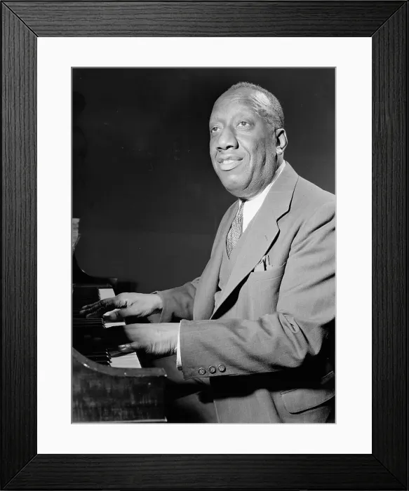 Framed Print : Portrait of James P. (James Price) Johnson, New York, N.Y.(?), ca. May 1946. Creator: William Paul Gottlieb Framed Print : Portrait of James P. (James Price) Johnson, New York, N.Y.(?), ca. May 1946. Creator: William Paul Gottlieb