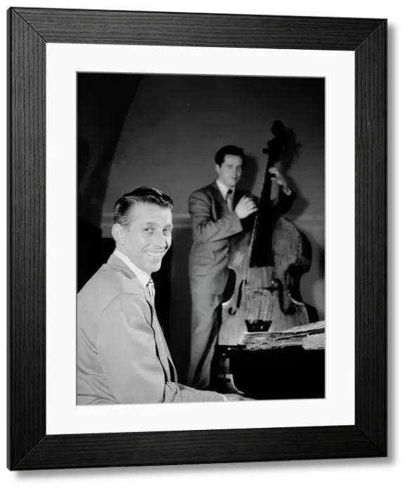 Framed Print : Portrait of Stan Kenton and Eddie Safranski, 1947 or 1948. Creator: William Paul Gottlieb Framed Print : Portrait of Stan Kenton and Eddie Safranski, 1947 or 1948. Creator: William Paul Gottlieb